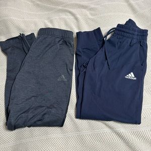 2 pair men’s adidas joggers